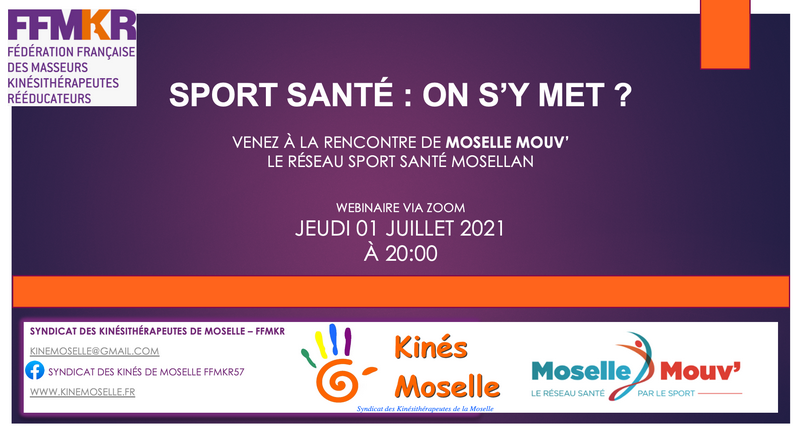 Webinar Sport Santé en Moselle